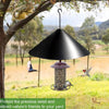 Squirrel Baffle 12" Bird Feeder Protector | Weatherproof PP