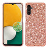 For Samsung Galaxy A16 5G Glitter Powder Shockproof TPU Phone Case(Rose Gold)