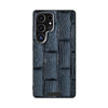 For Samsung Galaxy S25 Ultra 5G ABEEL Beast Pattern 6D Micro-Embossed MagSafe Genuine Leather Phone Case(Blue)