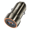 hoco Z46 Blue Shield Single Port QC3.0 Car Charger(Metal Grey)