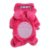 Pink Coral Fleece Dog Coat 2XL - Warm & Cosy