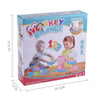 Monkey Balance Scale Toy Child Educational Math Toys(Brown)
