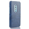 For Vivo V17 Pro Shockproof Litchi Texture PC + PU Case(Blue)