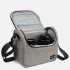 Baona BN-H011 Digital SLR Camera Bag Lens Storage Shoulder Bag(Gray)