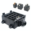 12V 4 Pin Car RV Waterproof Fuse Relay Box Car Modified Multi-Light Control Fuse Box