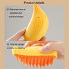 Pet Spray Massage Comb, Dog & Cat Grooming Brush (Yellow)