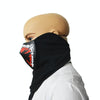 FG-FULL-01 Halloween Mask Voice Control LED Cold Light Terror Cosplay Mask (Blue)