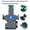 A04 Metal Motorcycle Mobile Phone Navigation Bracket Bicycle Frame Multifunctional Car Fixed Clamp(M8 Ball Header Installation Model)