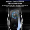 G10 Infrared lnduction Wireless Fast Charging Air Outlet Car Holder(Silver)