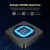 G96max Smart 4K HD Android 11.0 TV Box, Amlogic S905W2 Quad Core ARM Cortex A35, Support Dual Band WiFi, HDMI, RJ45, Capacity:4GB+64GB(US Plug)