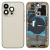 iPhone 14 Pro Back Cover Gold - Battery, Wireless Charging, Flex Cable