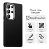 For Samsung Galaxy S25 Ultra 5G Carbon Fiber Series IMD Phone Case(Black)