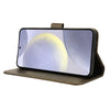 For Samsung Galaxy S24 FE 5G Diamond Texture Leather Phone Case(Brown)