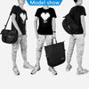 AFISHTOUR FC2001L Leisure Waterproof Messenger Bag, Size: Large (Black)