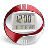 3885N Modern Silent Electronic Clock LCD Large Character Clock(Red)