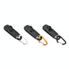 10pcs /Set Outdoor Camping Canopy Windproof Clip Tent Additional Pull Point Plastic Clip Rainproof Tarp Fixing Clip, Color: B Clip + Flat Buckle