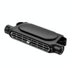 Car Turbine High Wind USB Plug-in Seat Back Fan(CF03 Black)