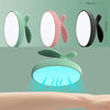 Nano Glass Epilator Crystal Diamond Scrubbing Surface No Skin Damage Manual Epilator(Lotus Root Pink)
