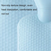 006 1000ml Thickened Explosion-proof Heart Embossed Water Injection Hot Water Bag(C Model Blue)