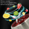 50 PCS CA-M239 Portable Fruit Juicer Blade Semi-Circle Straight 304 Stainless Steel Stirring Knife