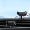 Vehicle-mounted Intelligent Induction Electric Mobile Phone Holder Car Air Outlet Navigation Frame(Abyss Black)