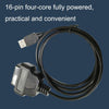 16PIN USB AM To OBD2 Female Conversion Cable Car Computer Diagnostic Cable