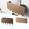 Punch-free Wall Key Hanger Multifunctional Hook Holder(White)