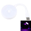 100LM LED USB Portable Desk Lamp (Purple Light)