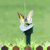 Solar Powered Electric Rotating Butterfly Hummingbird Decorative Fly Simulation Butterfly Pet Funny Toy Gardening Pastoral Decoration Toys