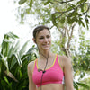 C26 IPX8 Waterproof Swimming Diving Sports MP3 Music Player with Clip & Earphone, Support FM, Memory:4GB(Blue)
