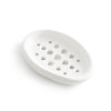 TM17005 2 In 1 Bathroom Drain Brush Soap Box(White)