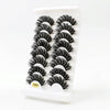 8pairs /Box Naturally Thick Eyelashes Large Curvature Curling False Eyelashes G889