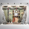 2.1 X 1.5m Holiday Party Photography Backdrop Christmas Decoration Hanging Cloth, Style: SD-785
