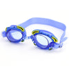 RUIHE Children Cute Cartoon Waterproof Anti-Fog Swimming Goggles(Blue)