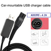 2pcs A00390 4.3V USB Charger Power Cord for PHILIPS Shaver RQ310 S510 YQ300 S100