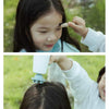 18 PCS / Set Simulation Haircut Kit Set Children Pretend Play Makeup Tools Wooden Toys(Haircase)