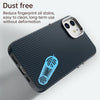 For iPhone 12 Carbon Fiber Series IMD Phone Case(Blue)