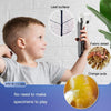 80X Children Mini Portable Microscope Student Antique Jewelry Identification Science Experiment Teaching Toy, Model: No Phone Clip