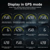 OBD2+GPS HUD Car Head-Up Display Speed RPM Fault Codes Mileage