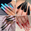 240 PCS/Box Thin Soft Transparent Nail Pieces, Shape: Extra Long Ballet Nails