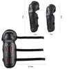 4 PCS / Set BSDDP MDL1002 Motorcycle Knee Knee Elbow Pads Protective Gear Autumn Winter Warm Anti-Falling Leg Equipment