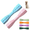 Dog Toothbrush Chew Toy, Hexagonal, Green, TPR, Durable