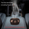 Mini Car Smart Aroma Diffuser Home Atomizing Diffuser(Black purple)
