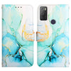 For alcatel 1S (2021) / 3L (2021) PT003 Marble Pattern Flip Leather Phone Case(LS003)