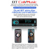SWM-1789 Car Radio Receiver Bluetooth 5.1 MP3 Player with Remote Control