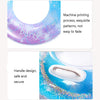 Sequins Starry Sky Mermaid Adult Swimming Ring Children Armpit Swimming Ring, Size: 90cm (With Handle)