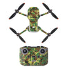 Sunnylife MM2-TZ452 For DJI Mini 2 Waterproof PVC Drone Body + Arm + Remote Control Decorative Protective Stickers Set(Army Green Camouflage)