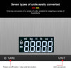 5kg/1g Stainless Steel Kitchen Scale Household Food Electronic Scale(Black)
