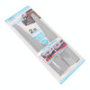 1 Pair Car Solid Color Silicone Bumper Strip, Style: Long (Grey)