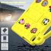 For Lenovo Tab M10 X605 / X505 / Tab P10 X705 Handle Kickstand Children EVA Shockproof Tablet Case(Yellow)